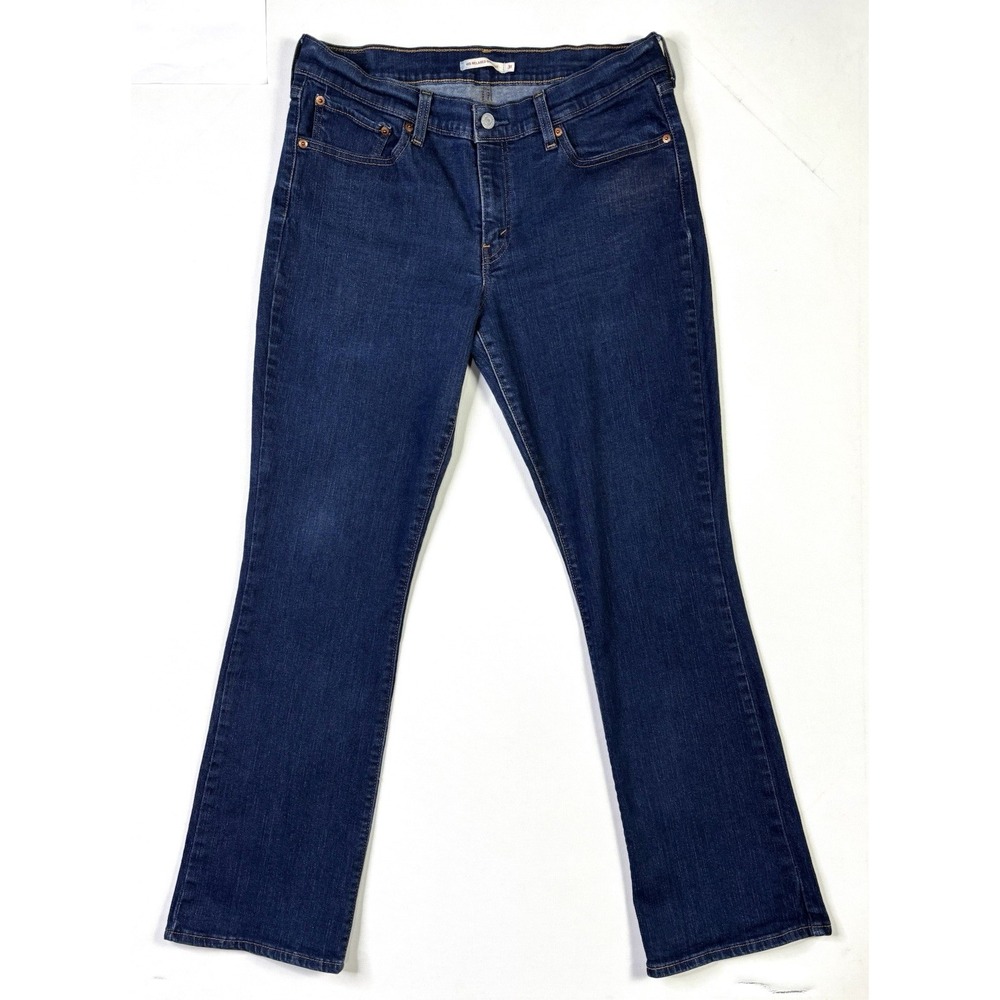 Levis 415 Jeans Women's 31 Relaxed Bootcut Blue Stretch Denim